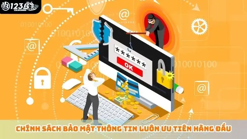 Chính sách bảo mật thông tin luôn ưu tiên hàng đầu