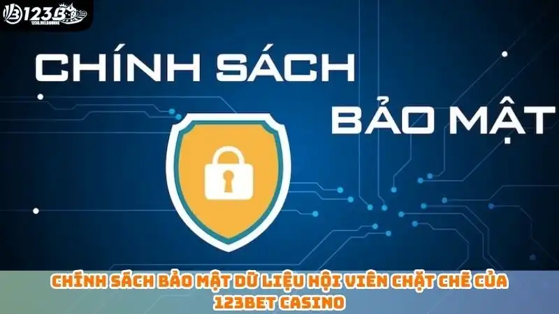 Chính sách bảo mật dữ liệu hội viên chặt chẽ của 123bet casino