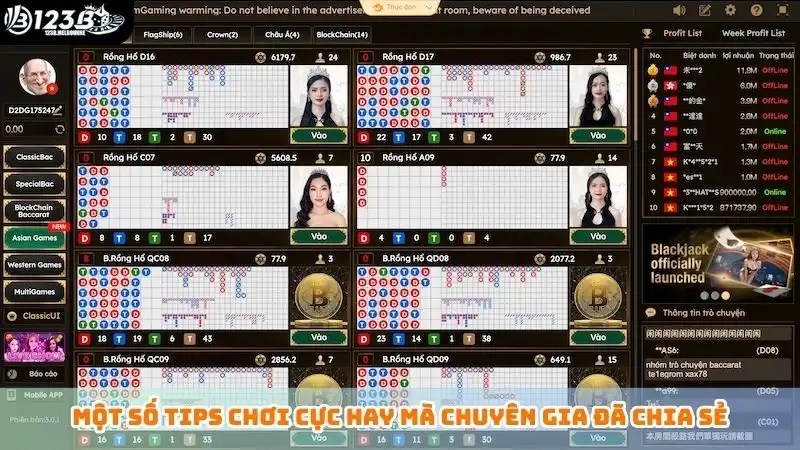 Một số tips chơi cực hay mà chuyên gia đã chia sẻ