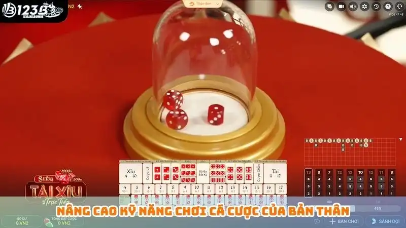 Nâng cấp kỹ năng đánh bạc tài xỉu của bản thân