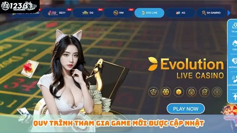 Quy trình tham gia game mới được cập nhật