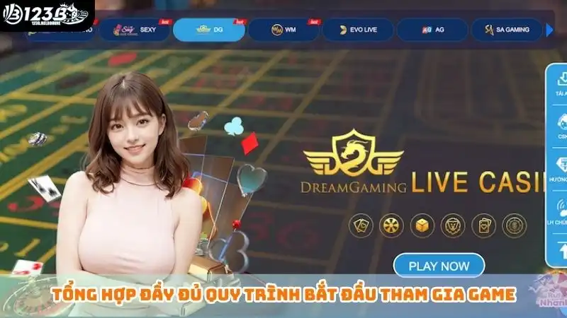 Tổng hợp đầy đủ quy trình bắt đầu tham gia game