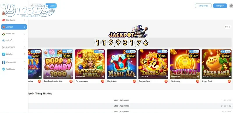 Hệ thống trò chơi tại 8xbet đa dạng
